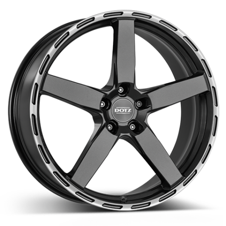 DOTZ MarinaBay dark gunmetal/polished lip