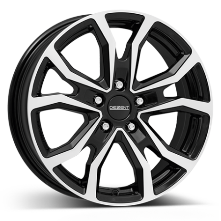 DEZENT TV-Trailer dark black/polished